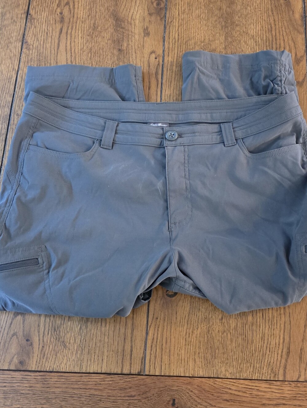Eddie Bauer Women's Slate Gray Capris